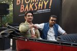 Sushant Singh Rajput, Dibakar Banerjee at the Launch of Detective Byomkesh Bakshy 2nd Trailer on 9th March 2015